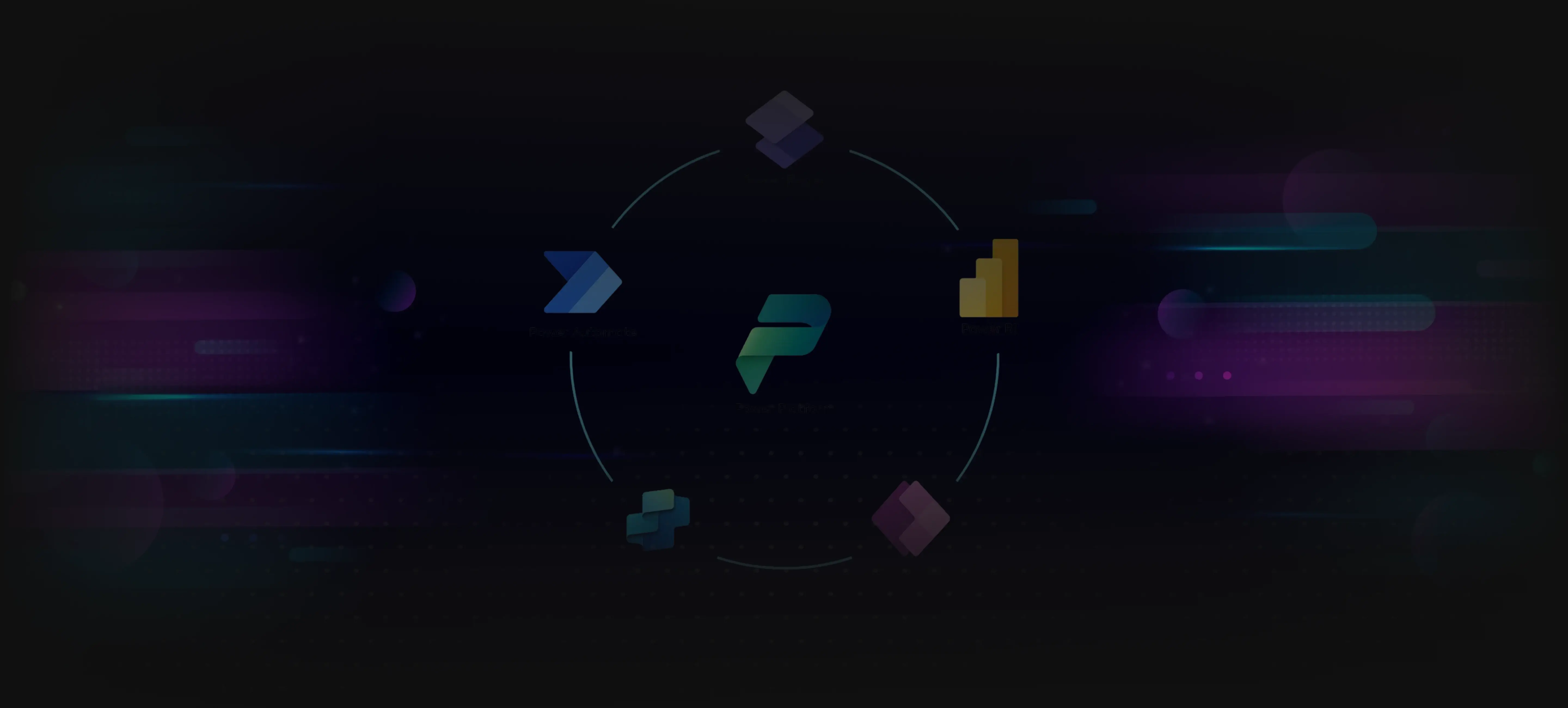 Microsoft Power Platform solutions hero background